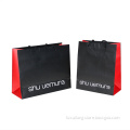 Luxury Black FSC Embossing Paper Bag with Ropes